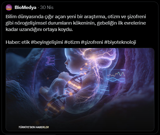 SynergyKendiyas's tweet photo. 🚨ANA KARNINDAKİ METAFİZİK VİRÜSLER:

OTİZM, ŞİZOFRENİ VE DİĞERSOYDAN SİRAYETLER

1⃣ Bilim dünyası nihayet "ana karnına" odaklandı. 

Nature Neuroscience'da yayımlanan bilimsel çalışma, otizm ve şizofreni gibi durumların temelinin, ana rahmindeki DNA metilasyon değişimlerinde yattığını ortaya koydu. 

Peki bu "değişimler" aslında neyin izi?