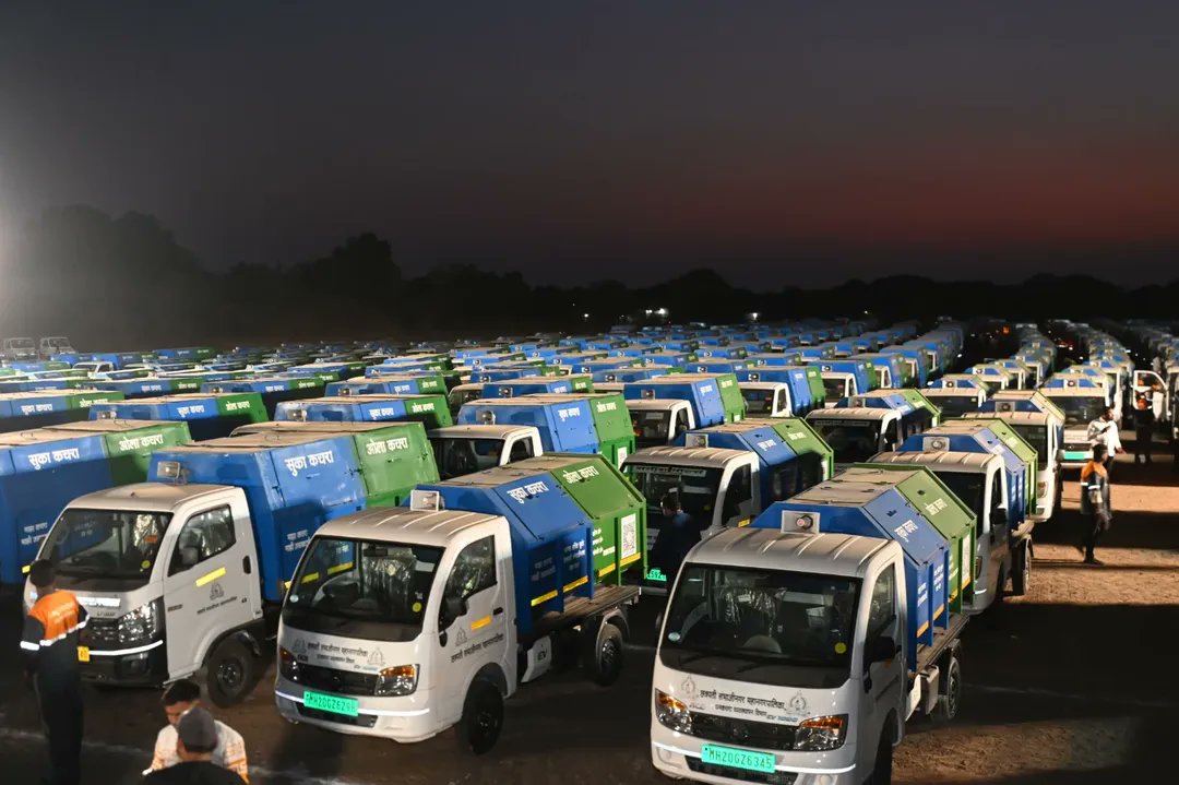 CSMC802765Cor's tweet photo. Corporation Had  inaugurated a New Solid Waste Collection and Transportation System, as well as the unveiling of waste transfer stations.
@CMOMaharashtra
@RoopaMishra77
@RoopaMishra77 @SwachhMaha39708 @SwachhBharatGov @MoHUA_India @amrut_MoHUA @swachhbharat #Majhivasundhra https://t.co/cQoSTK4mQz