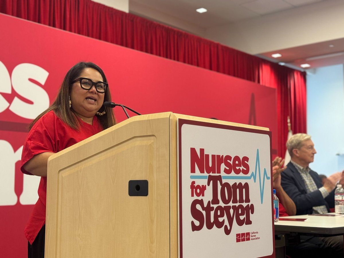 California Nurses Association tweet media