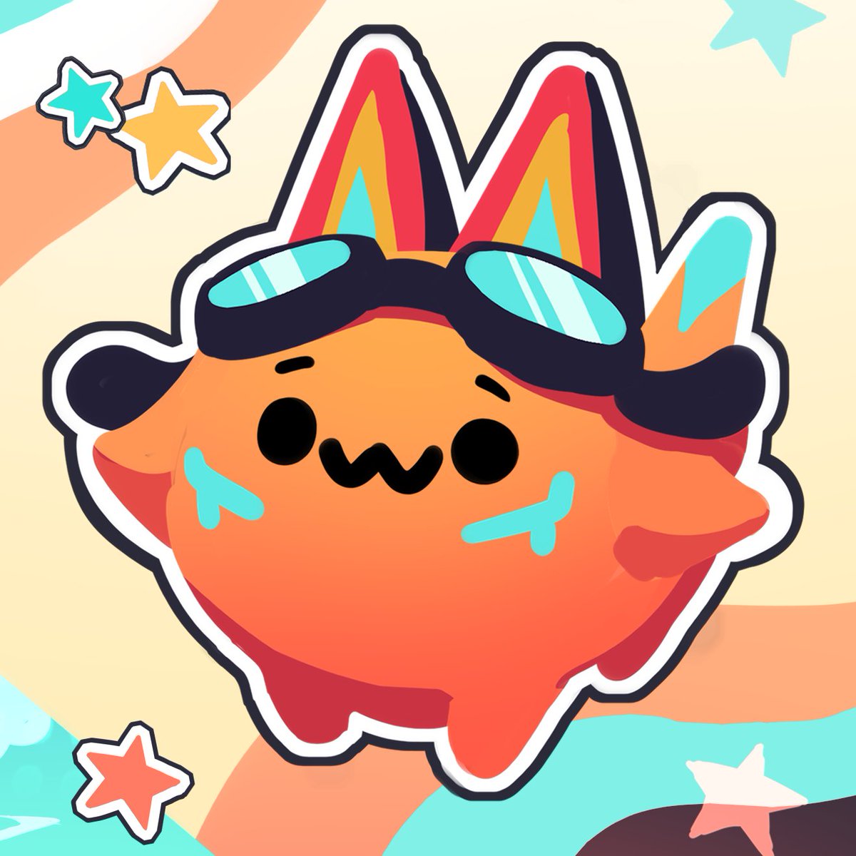 Via⚪⚫🟠 Cyber Runner Vtuber tweet media