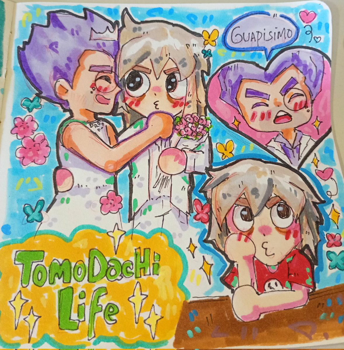 Yroxy_yt's tweet photo. La boda de Chepita y Triple 7
En Tomodachi life ✨
@Rubiu5 #tomodashilife #chepita #triple7 #fanart #tradicionalart https://t.co/bXe2NCrCki