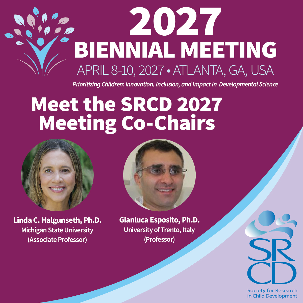 Society for Research in Child Development tweet media