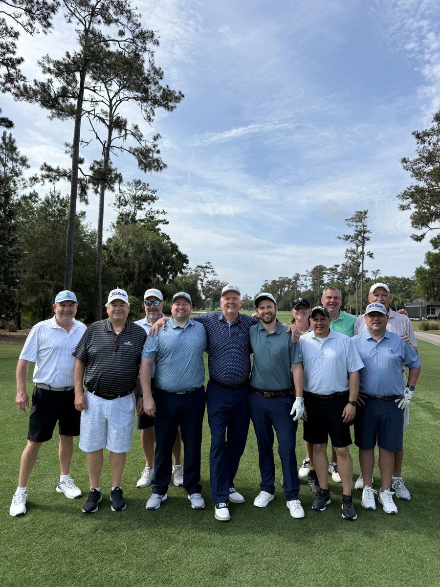 32Duke's tweet photo. Great time with the boys this weekend @TPCSawgrass. What an awesome complex !! Brought both the Dye Valley Course and the Stadium Course to its knees!! #BallStrikers #Pinseekers #Shotmakers https://t.co/c9iN9OtEo4
