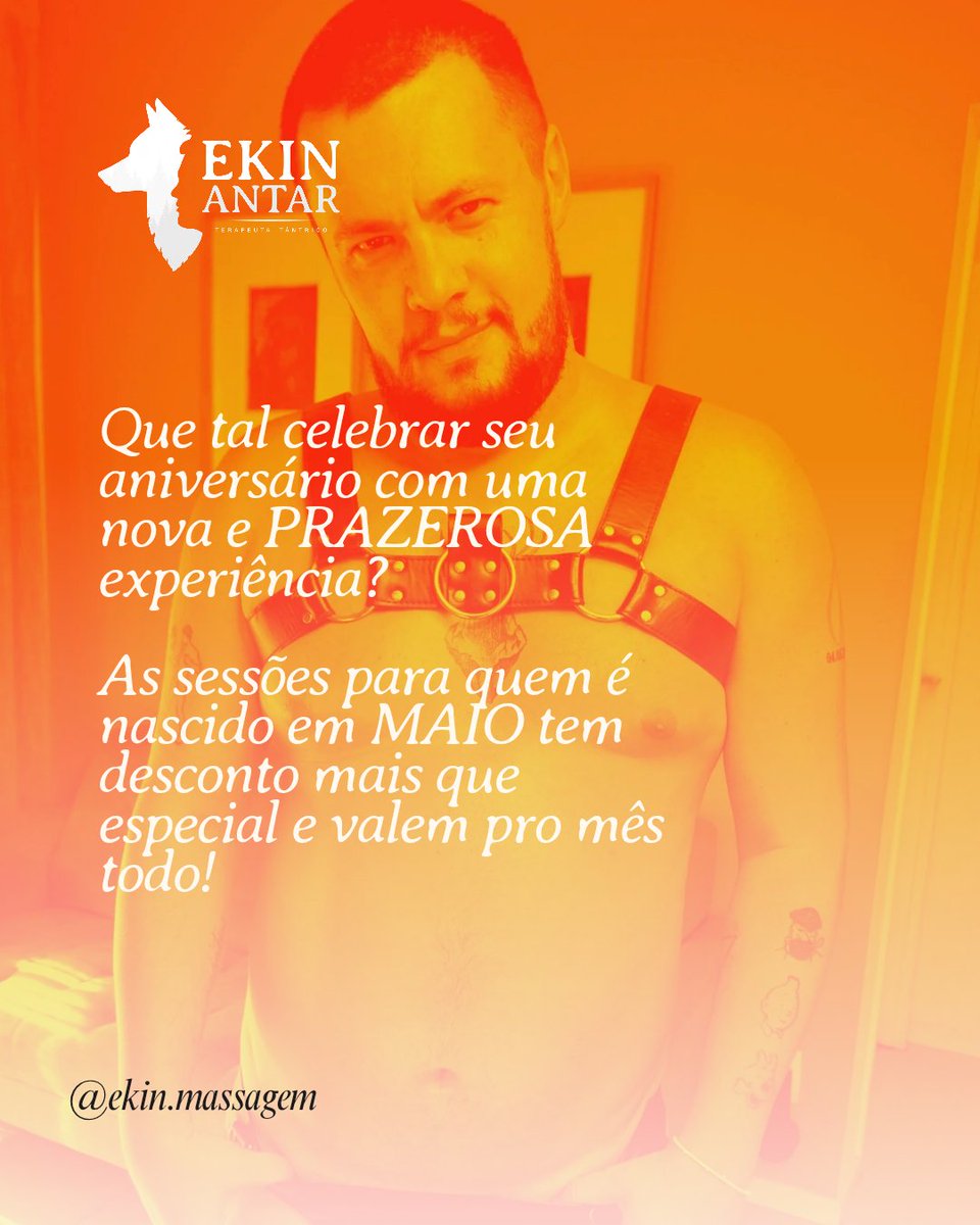 Nasceu em maio? Tem promoção especial para você!