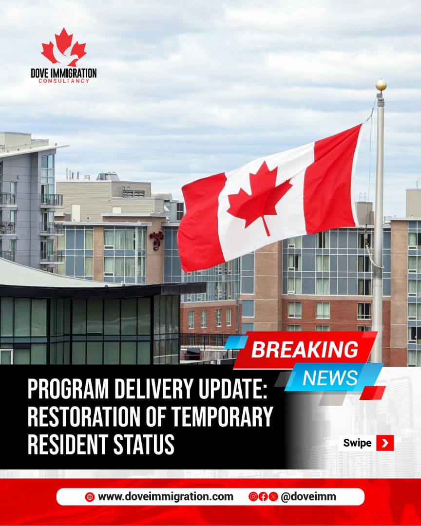 DoveIMM's tweet photo. Out of Status? Read This Before You Panic
If your status in Canada has officially expired, this is a new update from IRCC (as of May 1, 2026)
This is now official.
#DoveImmigration #CanadaImmigration #IRCCUpdate #StatusRestoration https://t.co/Cz4CKNYwUu