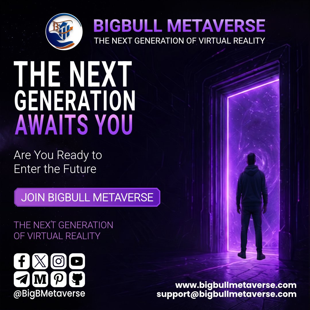 BigBMetaverse's tweet photo. #BigBullMetaverse
#Web3
#Crypto
#Metaverse
#DeFi
#NFT
#CryptoIndia
#CryptoCommunity
#Altcoins
#CryptoInvesting
#Web3India
#DigitalAssets
#FutureOfFinance
#CryptoGrowth https://t.co/9YfFCXupuv
