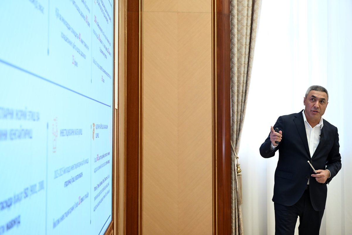 Shavkat Mirziyoyev's Press-service tweet media