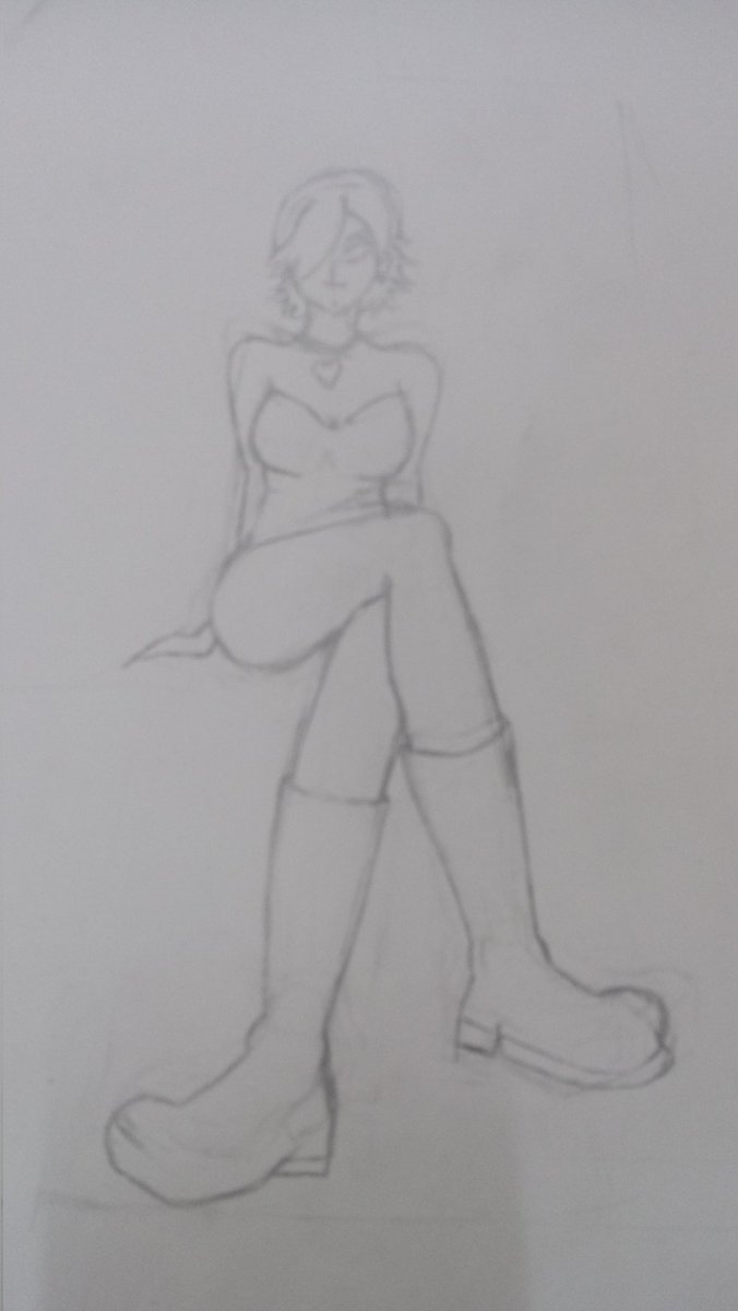 zixv65's tweet image. Hi everyone I finished another one of the drawings I owed. This is the OC of @little_nightVT. I tried using shadows and wow, I'm amazed by the result.I hope you like it
#ArtistOnX #color #traditionalart 
#artshare #artmoots
