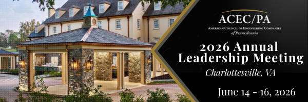 ACEC_PA's tweet photo. 𝐒𝐞𝐞 𝐲𝐨𝐮 𝐢𝐧 𝐂𝐡𝐚𝐫𝐥𝐨𝐭𝐭𝐞𝐬𝐯𝐢𝐥𝐥𝐞, 𝐕𝐀! ✨

ACEC/PA is excited to announce the 2026 Annual Leadership Meeting will take place in Charlottesville, Virginia. Learn more: https://t.co/d4Bp5ZBN9j

#ACECPA #InvestInYourAssociation https://t.co/33Vskg3KVw