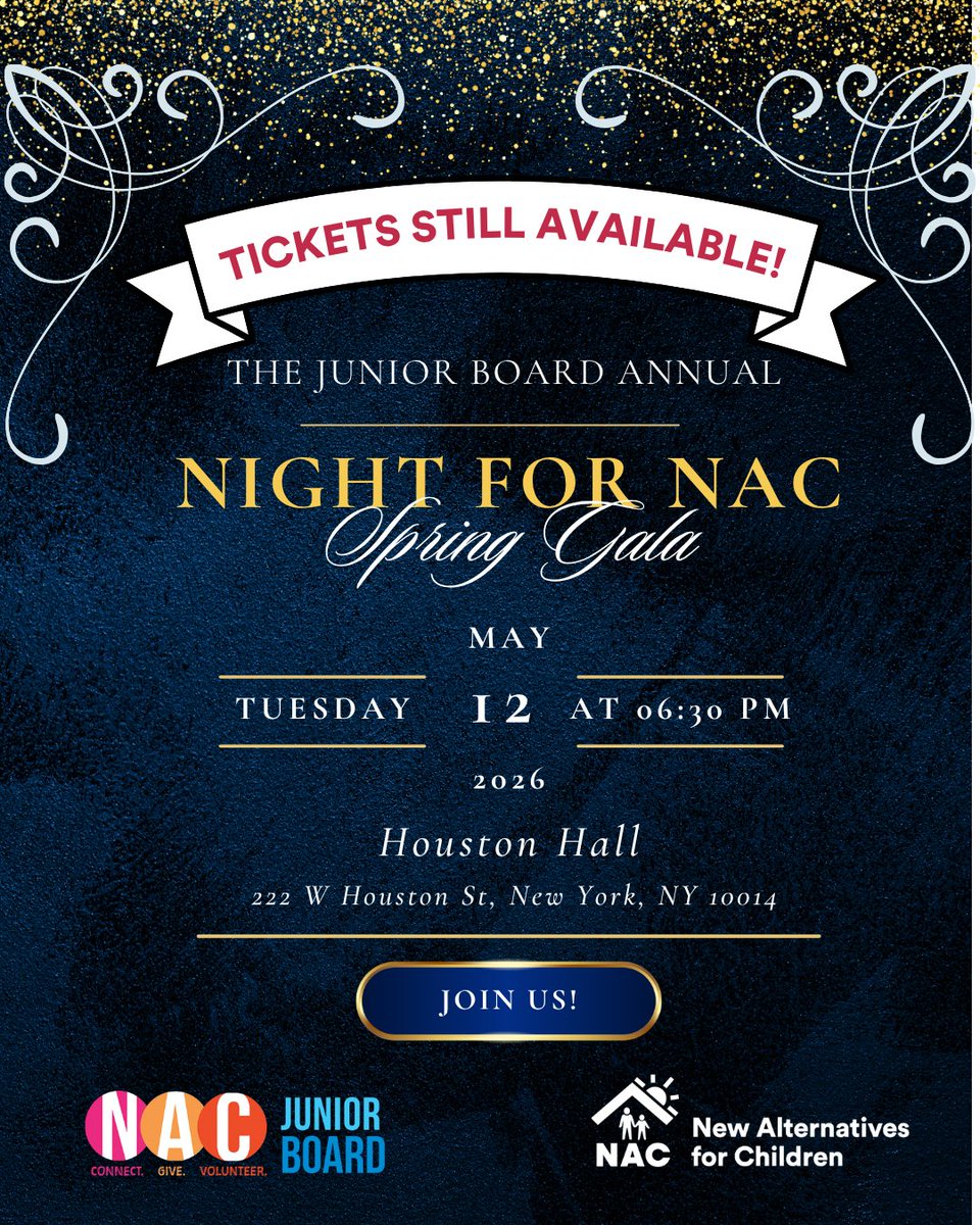 NACKidsCan's tweet photo. Don’t miss this incredible evening of community, celebration, and impact in support of the children and families we serve. Tickets are still available, so grab yours now and be part of a night that truly makes a difference.

https://t.co/pf7wsH45ol https://t.co/HTSJueZEMR