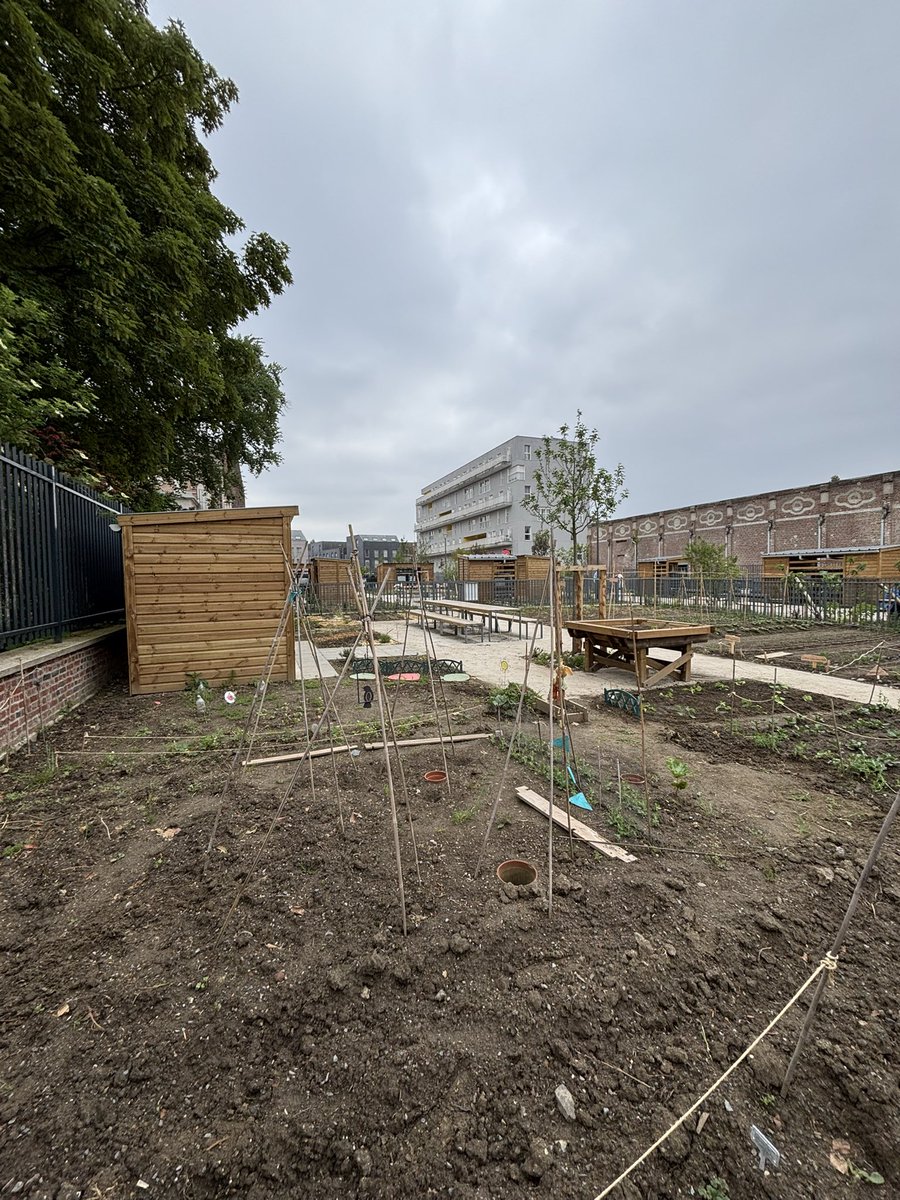 Lille_en_commun's tweet photo. 🌿Inauguration de l’extension du Square des Mères à #Fives par @Martin_davidb & @standendievel1 :
➕60 % d’espace
➕321 arbres
➡️830 m² de jardin pédagogique
➡️1 650 m² de jardins familiaux
➡️une aire de jeux inclusive
↪️Un lieu plus vert & plus inclusif. #Lilledurable https://t.co/uA348ag9yg