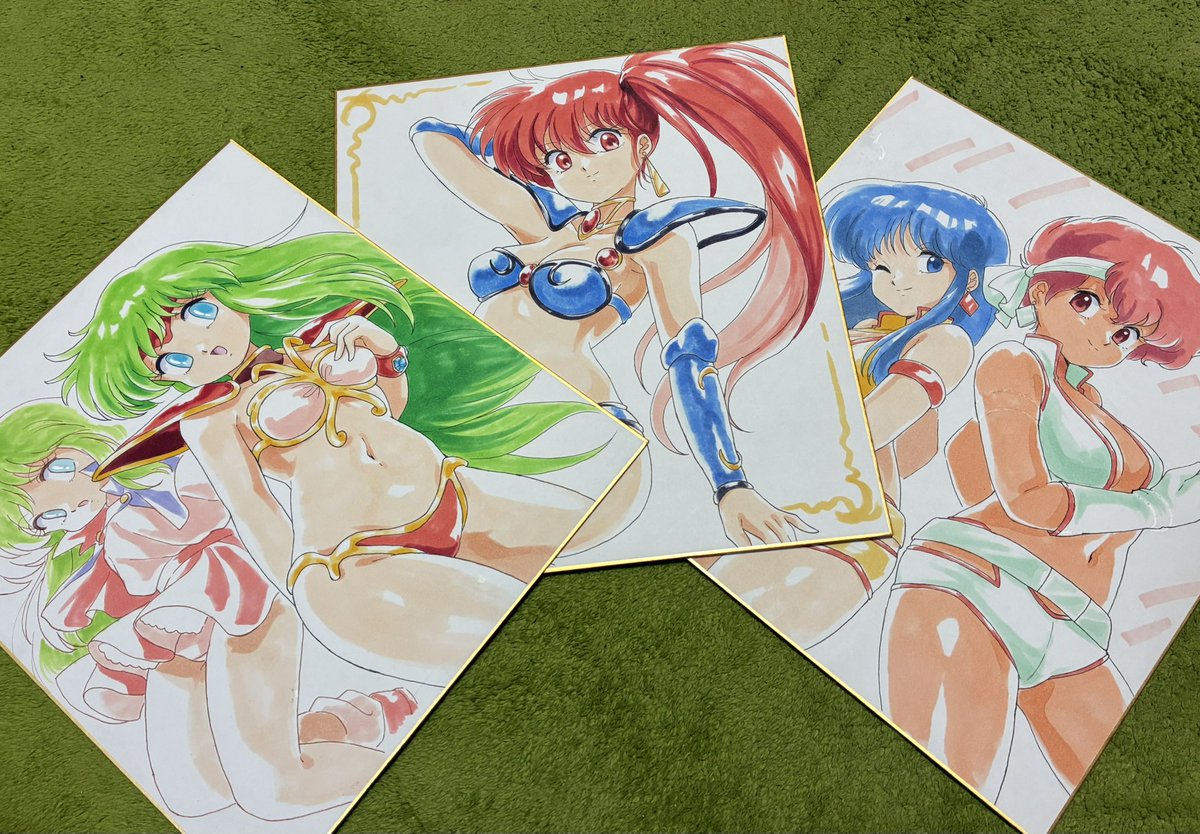 nka_46's tweet photo. 入札形式の色紙です、当日はスペースに用紙を置いておきますのでそちらにご記入お願いします、詳しくは2枚目をお読みください
 #美少女パラダイスGWスペシャル https://t.co/MpOtDCpx2r