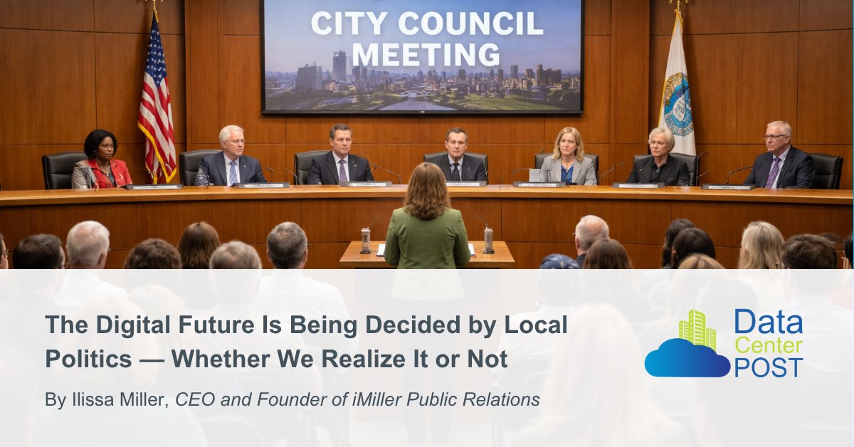 datacenterpost's tweet image. AI may be a national priority, but infrastructure decisions are being made locally.

Zoning boards and community politics are shaping where digital capacity gets built, and who stays competitive.

Read more from @IlissaNYC: datacenterpost.com/the-digital-fu…

#AI #PublicPolicy #DataCenters