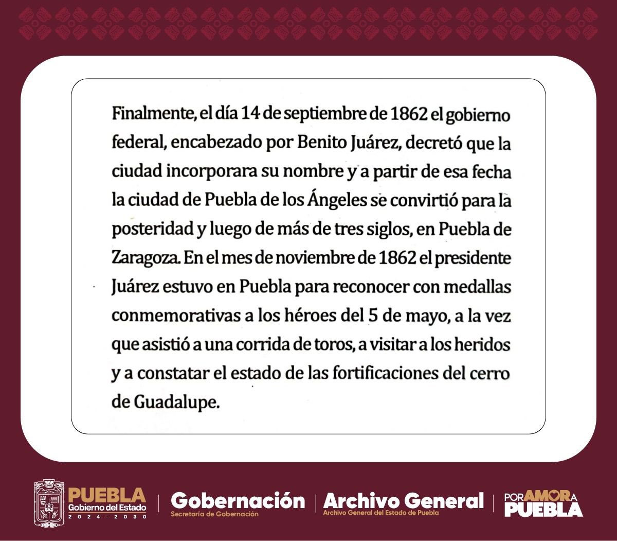 Archivo General del Estado de Puebla tweet media