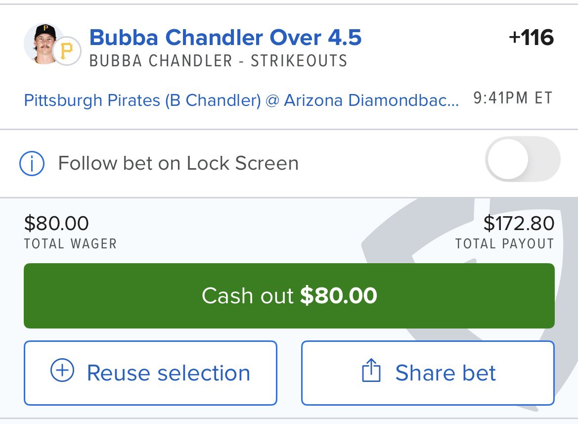 LockItLive's tweet image. 🚨MLB PLAYS OF THE DAY🚨

I have four extremely sharp plays in tonight's #MLB slate‼️

We went 3/4 on my MLB "Plays of the Day" yesterday and are now 7/8 over the last two days 🔥

Let's stay hot and cash out again today💸

#Fanduel #Draftkings #ESPNBet #mlbbets #parlay