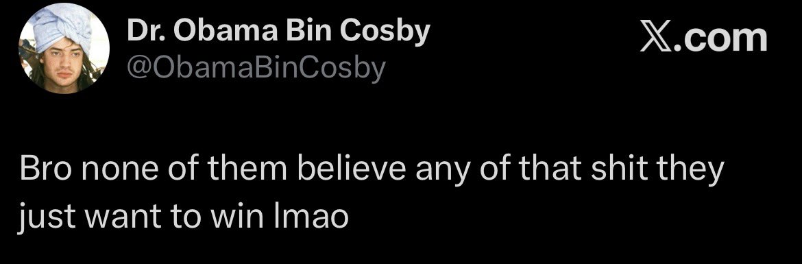 Dr. Obama Bin Cosby tweet media