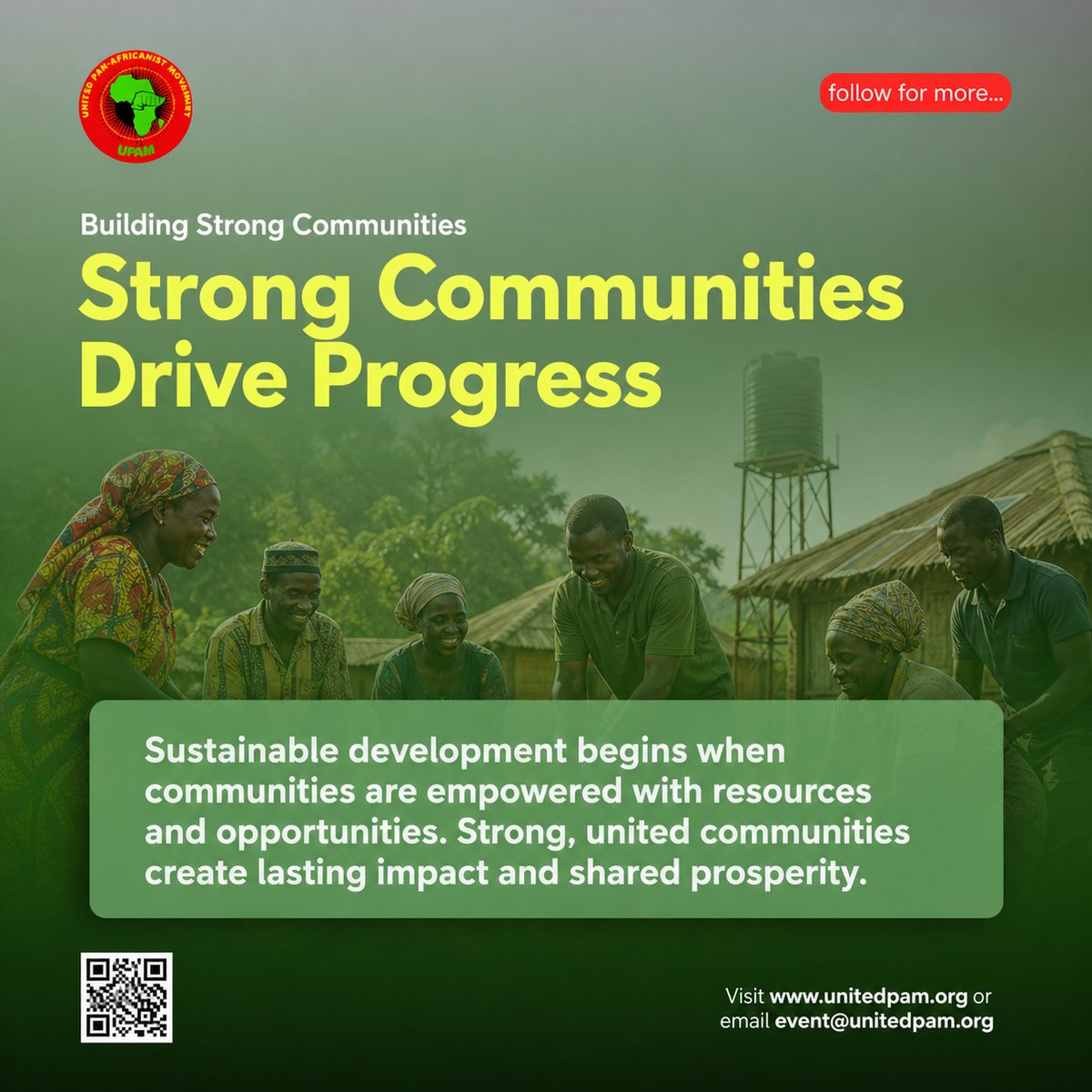 United Pan-Africanist movement (UPAM) tweet media