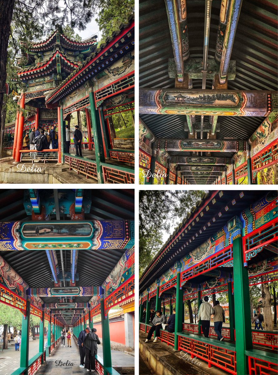 delia_kotrika's tweet image. El gran corredor, pasillo cubierto, de 728m. Con más de 14.000 pinturas, construido en 1.750. #GranCorredor
#PalacioDeVerano  #Beijing #Pekín #China ⛩️