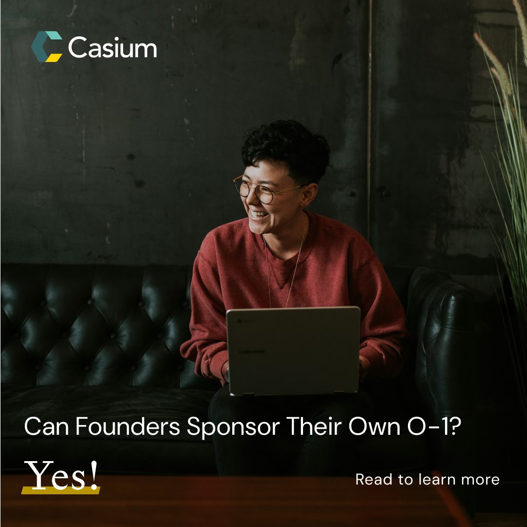 casiuminc's tweet photo. In January 2025, USCIS confirmed that a company you own can sponsor your own O-1 visa.
You can be both the beneficiary and the petitioner's owner. Here's what that actually means in practice. https://t.co/Cqoltcr88a