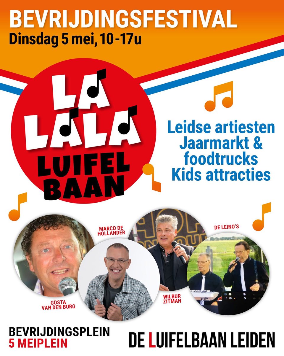 response_event's tweet photo. Vandaag stonden onze toppers bij een bevrijdingsfestival in Leiden en stonden ze gisteren bij de dodenherdenking in Schiedam. https://t.co/ODVNXDd0oC