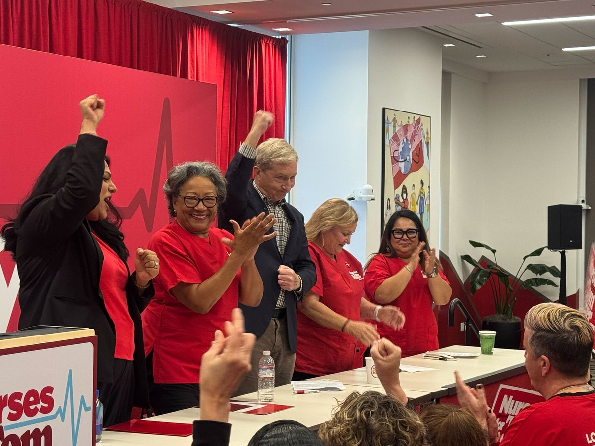 California Nurses Association tweet media