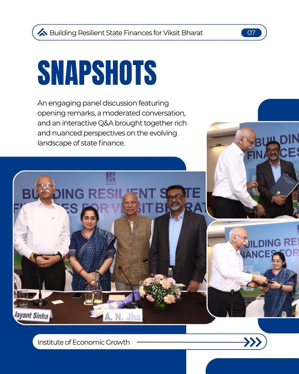 Institute of Economic Growth tweet media