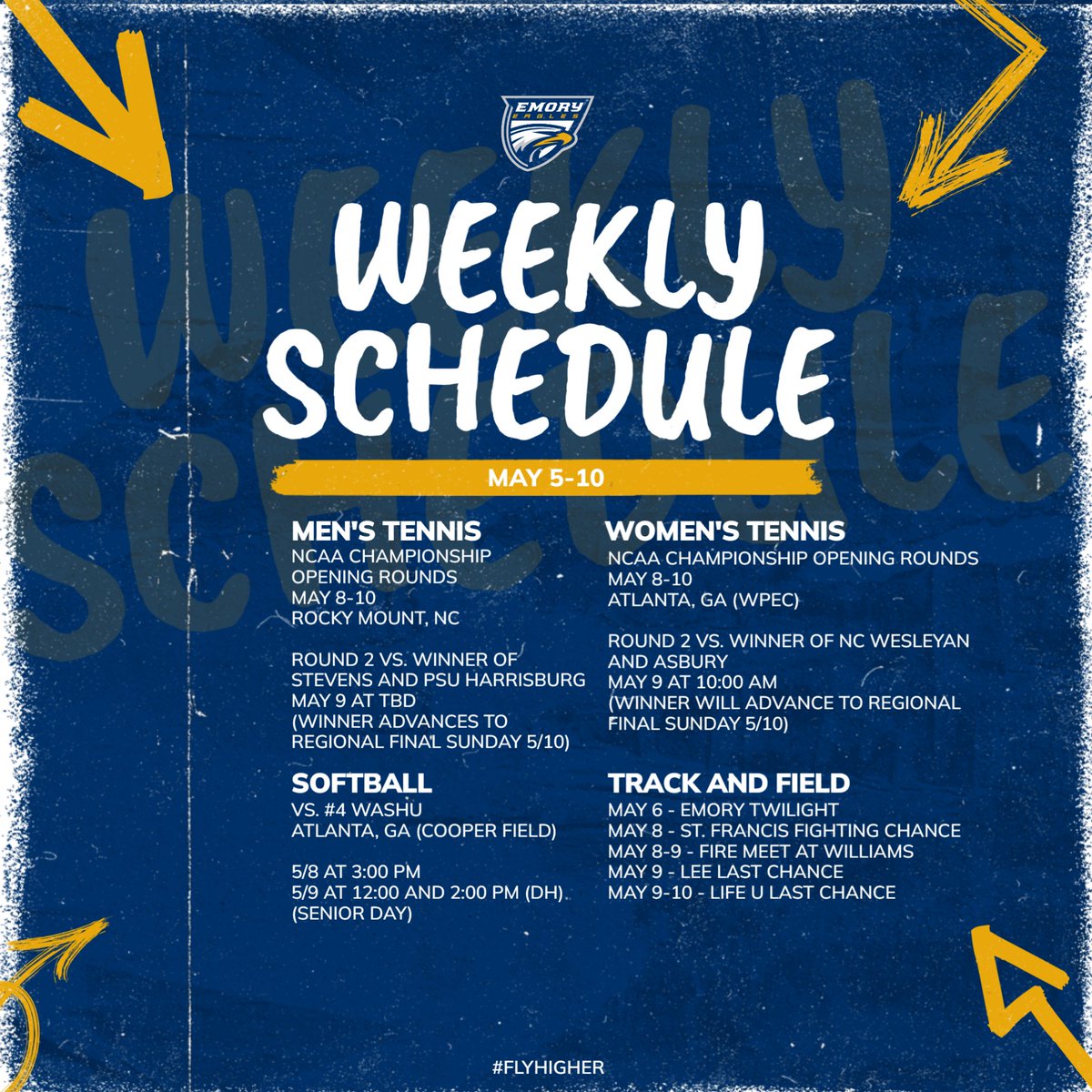 Emory Athletics tweet media