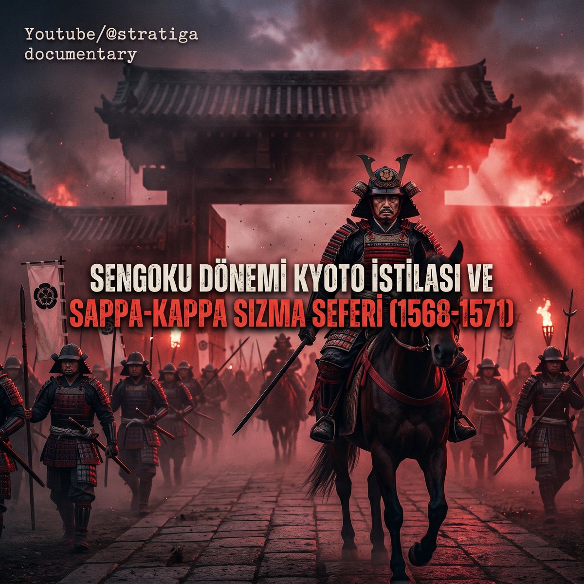 tozludefterler's tweet image. ÇOK YAKINDA!
Belgesel - Tarih | STRATİGA Destanları
Oda Klanı'nın Kyoto üzerindeki operasyonel hakimiyetini ve Sappa-Kappa birimlerinin stratejik sızma harekatları 
#samuray #japan #history 
youtube.com/@stratiga