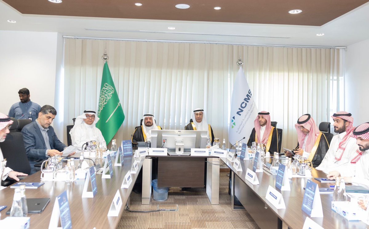 ncms_ksa's tweet photo. تشرفت NCMS بزيارة معالي م.أحمد العوهلي،محافظ الهيئة العامة للصناعات العسكرية،وكان في استقباله معالي د.فالح السليمان، محافظ الهيئة العامة للتطوير الدفاعي رئيس مجلس الإدارة للشركة، بحضور الرئيس التنفيذي م.علي العشبان،حيث اطّلع على قدرات الشركة ومشاريعها والكفاءات الوطنية في مصانعها https://t.co/Z1o7lg1JXq