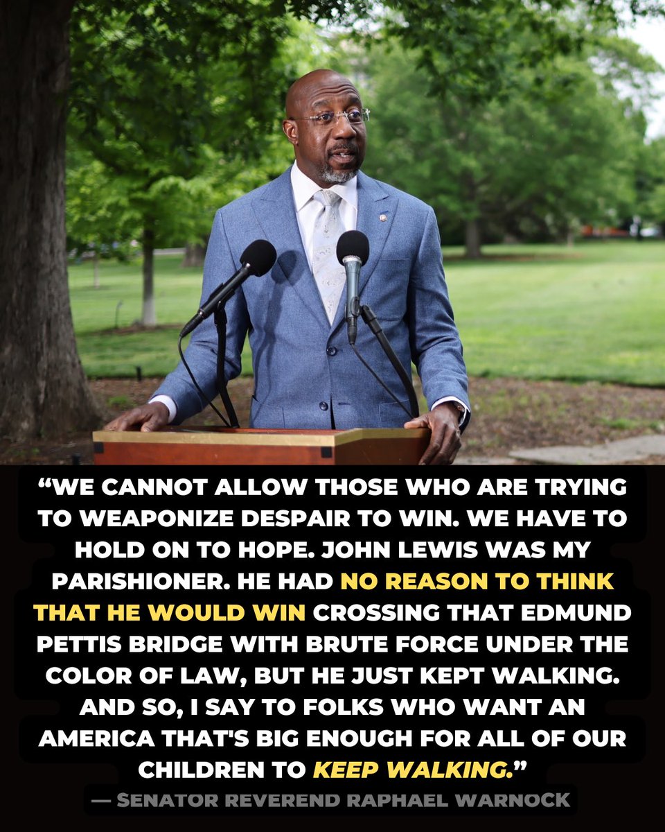 Senator Reverend Raphael Warnock tweet media