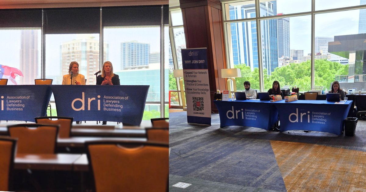 KightlingerGray's tweet photo. Kightlinger &amp; Gray Associate Elizabeth Harper attended the DRI Trucking Law Seminar, gaining valuable insights into the latest trends, strategies, and developments impacting the industry—because staying ahead of the curve is how we deliver results on the road. https://t.co/idCcrwbfs6
