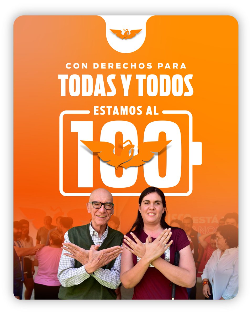 MirzaFloresG's tweet photo. En Jalisco nadie se queda fuera. 🍊🫶
Somos un movimiento que suma, escucha y abre espacios para todas y todos. Así es como seguimos construyendo un proyecto #Al100, con inclusión y cercanía real. ✨ https://t.co/GABi0fLdQm