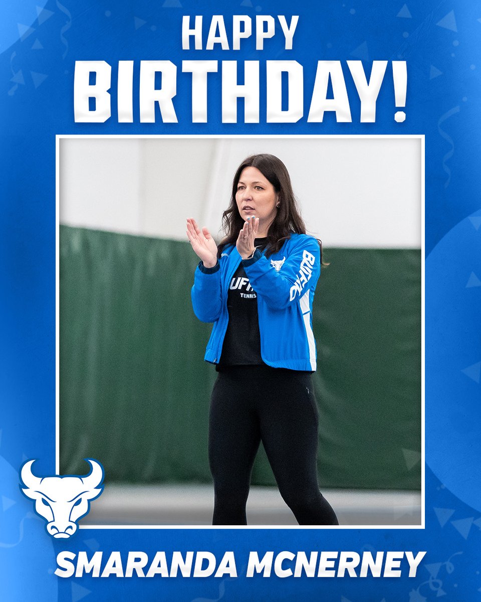 UBuffaloWTEN's tweet photo. Please help us wish a Happy Birthday to Coach Sma! 🎂🤘

#UBhornsUP | #StrongerTogether https://t.co/YMajLFxYlP
