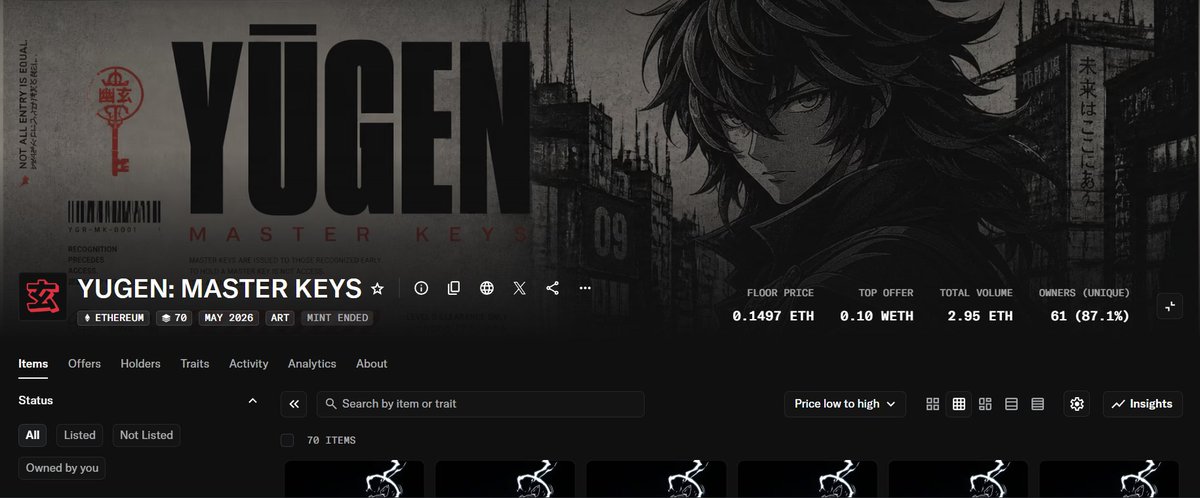zheninjaweb3's tweet photo. Cooks of the day:

Yugen free > $354
The Social Trauma $52 > $949

@yugen_gg 
@TheSocialTrauma 

Called both of them very early in my groups, should I start calling them publicly?

My win rate? 100% so far.

Are NFTs back? https://t.co/SIGuRsn81d