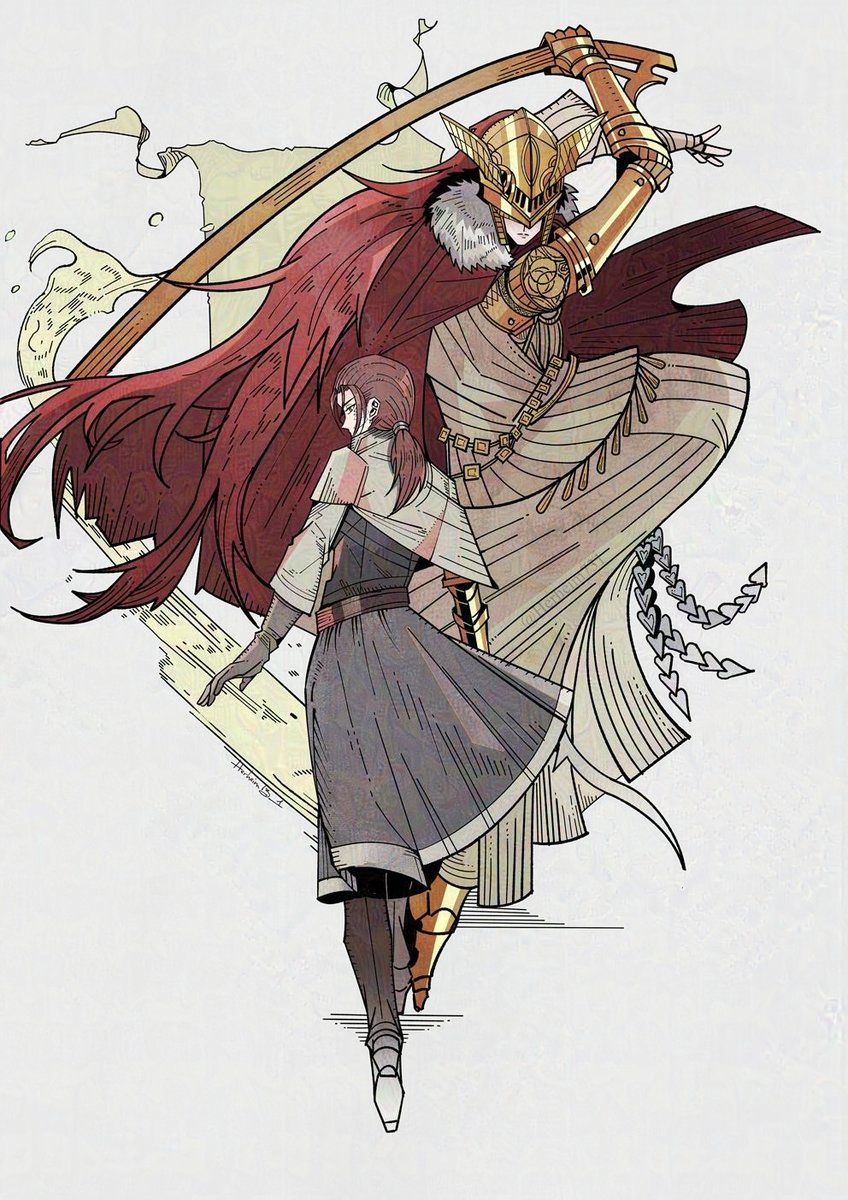 ミケラの刃マレニア 「#ELDENRING #エルデンリング」|Herheim@Commissions open!/リクエスト大歓迎のイラスト