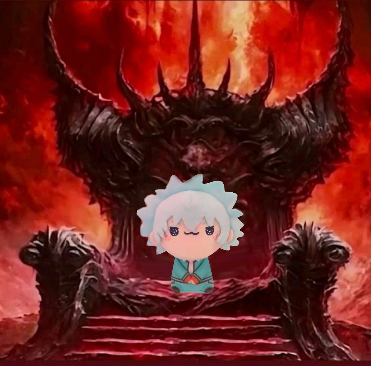 kaidouslovr's tweet image. The evil kaidou plush has come to decide your fate
#meme #tdlosk #kaidoushun #anime #animememes