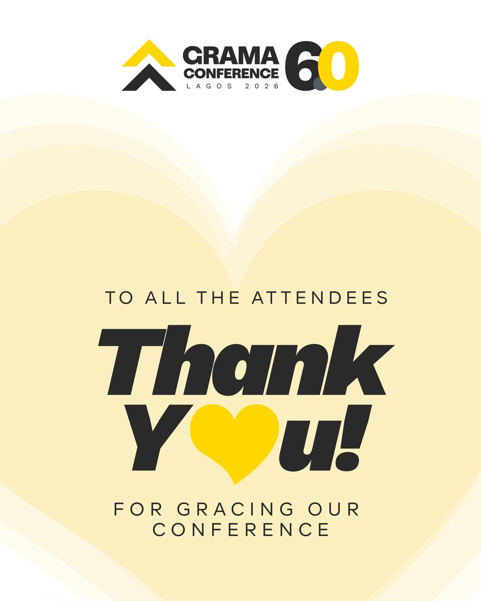 GRAMALagos's tweet image. Thank you to our mentors, facilitators, and every attendee who made GRAMA 6.0 unforgettable.

Jazakumullahu Khayran. 🤲

Until next time.

#GRAMA6 #Gratitude #Lagos