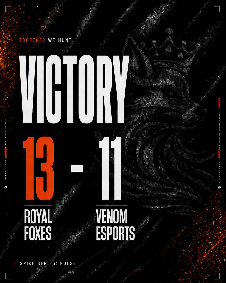 Royal Foxes Esports tweet media