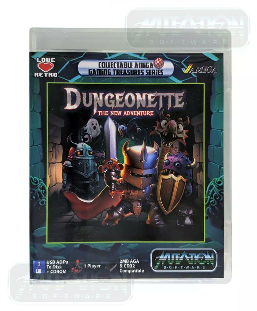 AlineaComputer's tweet photo. Dungeonette - The New Adventure für Amiga AGA &amp; CD32 ist wieder verfügbar ⚔️💾🕹️
Jetzt zugreifen, denn es sind nur wenige auf Lager!🫳 🛍️
https://t.co/XZQFT31mVW
#commodoreamiga #retrogaming #retrogame https://t.co/tg5XQ5Z0r5