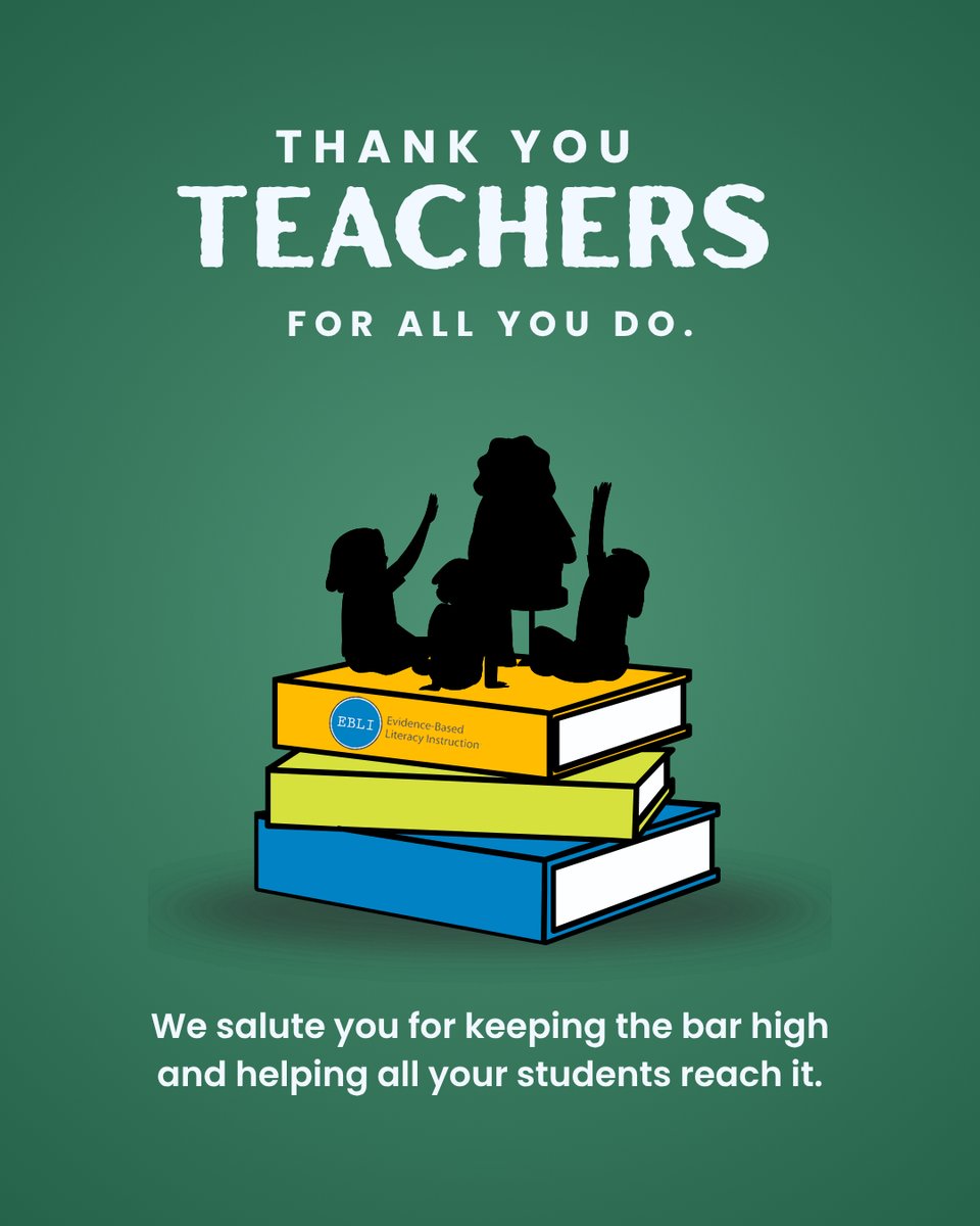 EBLIreads's tweet photo. To the teachers who kept showing up—even when it wasn’t working…
We see you.
When it finally clicks for a student, everything changes. And that happens because you didn’t give up.
#TeacherAppreciationWeek #EBLI #TeacherSupport https://t.co/HDivTNUQcN