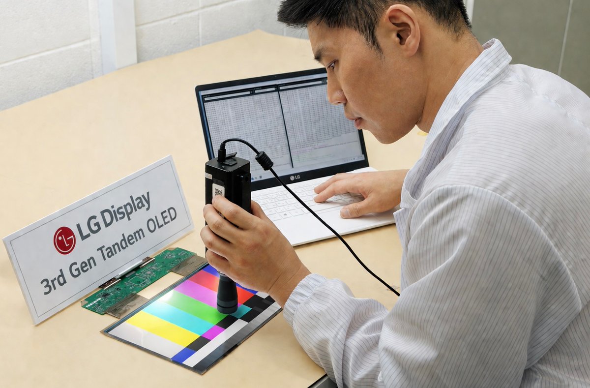 High_Def_News's tweet image. Sounds like a perfect fit for the rumored MacBook Ultra…

“the company is introducing a 16-inch Tandem OLED optimized for AI laptops. Compared to conventional OLEDs, it is thinner and lighter while improving power efficiency”

Source:
news.lgdisplay.com/en/2026/05/lg-…

#LG #Apple #OLED