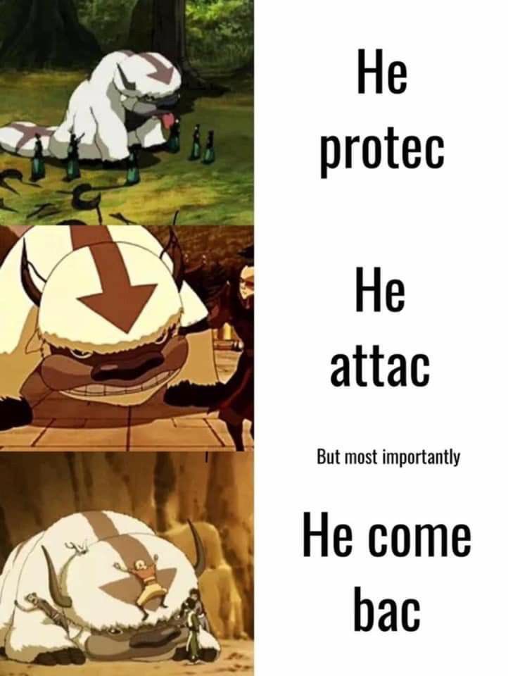 He always do