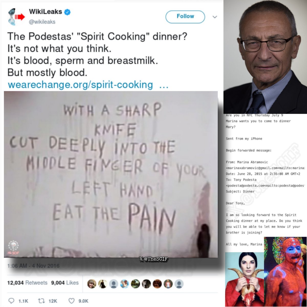 The SCIF tweet media