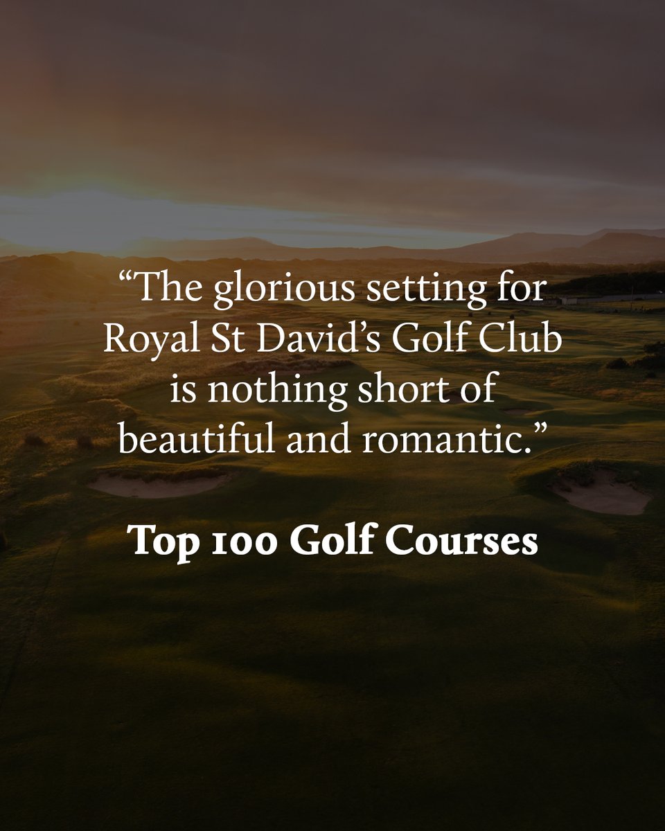 Royal St.David's GC tweet media