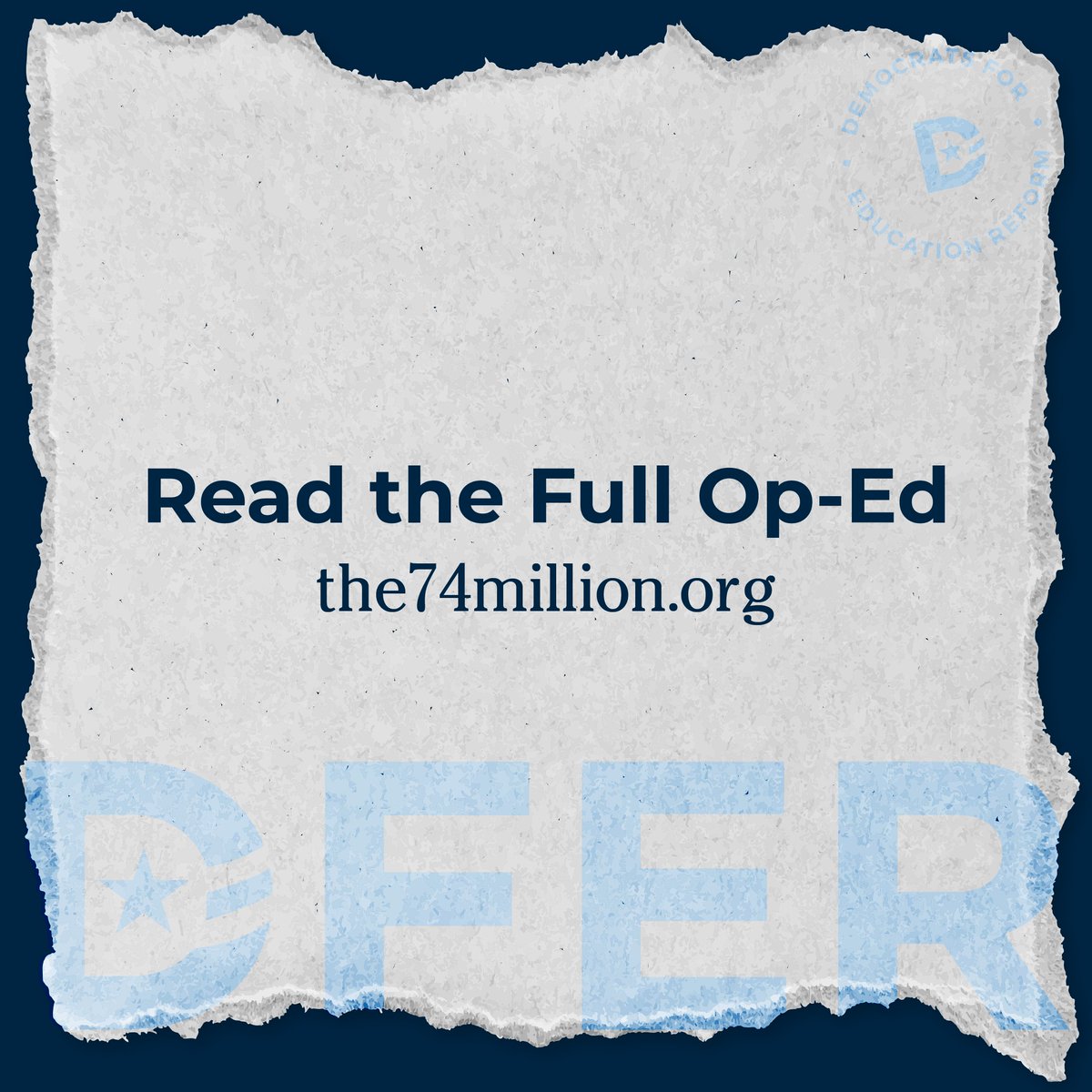 DFER_News's tweet photo. Democrats have spent years defending a system that's failing kids. Falling scores. Widening gaps. Surging absenteeism. In @The74, @Jorge_Elorza and @iambenaustin lay out how the party gets back on track for students and families → https://t.co/fE7BYhAiKL https://t.co/2yeR7e8THX