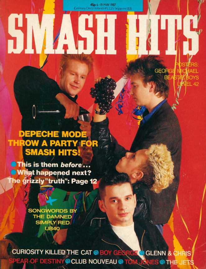 PulpLibrarian's tweet photo. Mean, median and Mode: Smash Hits and its many changing mastheads. https://t.co/1g6dJwrVmM