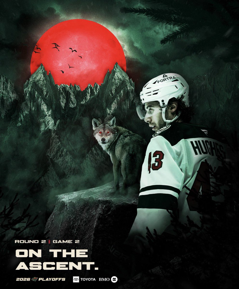 hughessdaily's tweet image. 📷|" onward &amp;amp; upward

⏰ 7:00 PM

📺 ESPN

📻 KFAN 100.3tm

📍 Ball Arena

#mnwild." - minnesotawild via Instagram. @mnwild #hockey #nhl #quinnhughes #minnesotawild #nhlplayoffs