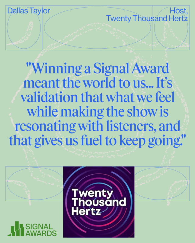 Signal Awards tweet media