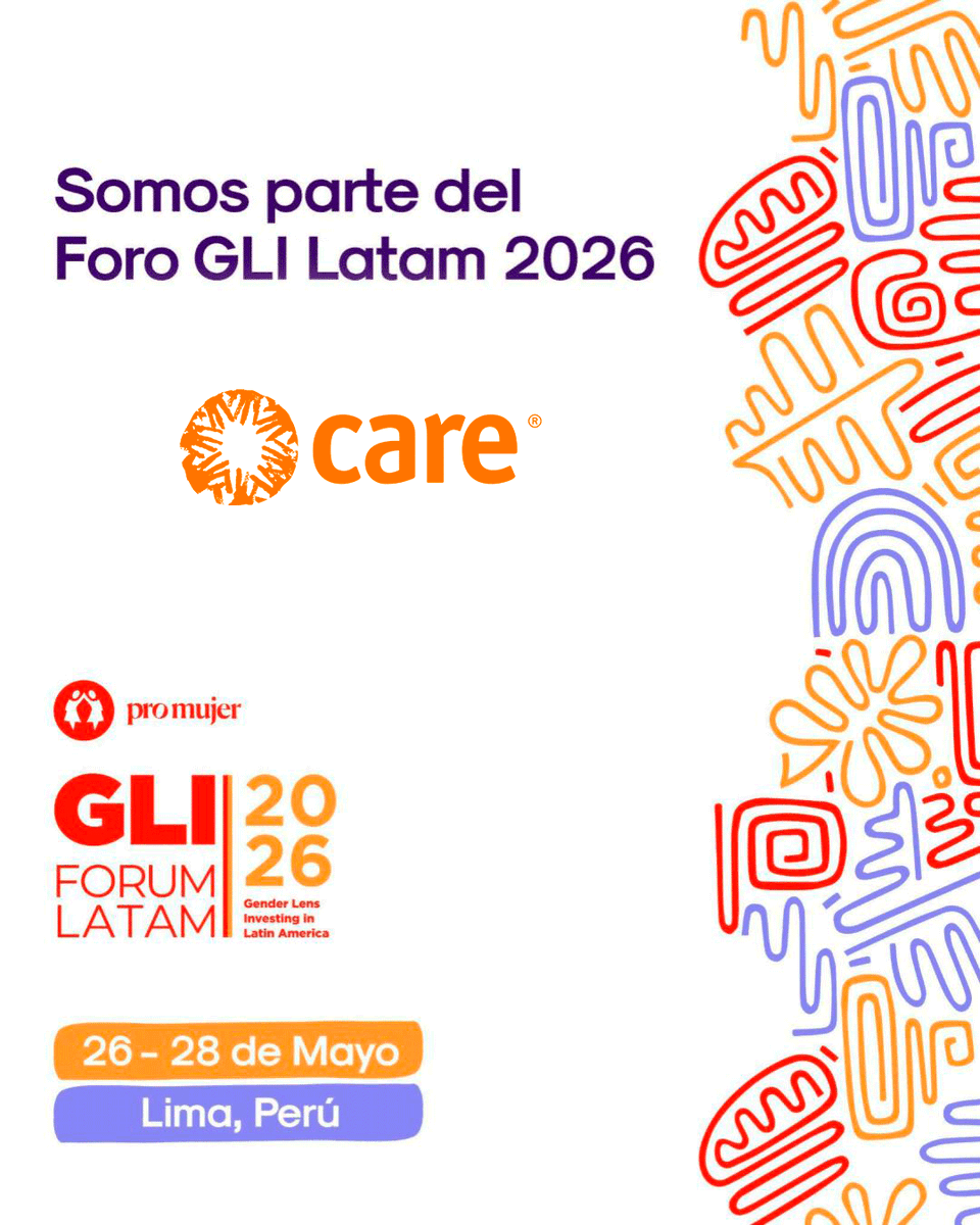 CAREenPeru's tweet photo. ¡Seremos parte del Foro GLI Latam 2026! 💜
Tres días para conectar, aprender y seguir impulsando oportunidades para más mujeres en la región.

📍 Lima, Perú
📅 26 – 28 de mayo
#GLILatam2026 #PerúSolidario https://t.co/H4lo2d9U6J