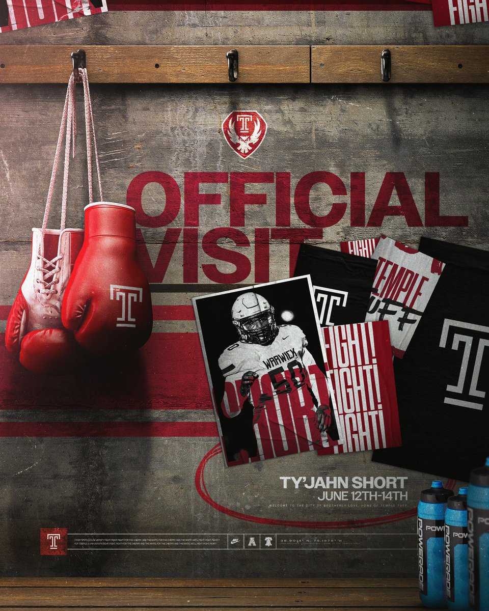 TyjahnShort77's tweet photo. Extremely blessed to be at the university of temple for an official visit June 12!! @CoachBrown62 @Coachmessay @kdawg2certified @Coach_AlJohnson @WillVapreps https://t.co/kofBHumzgq